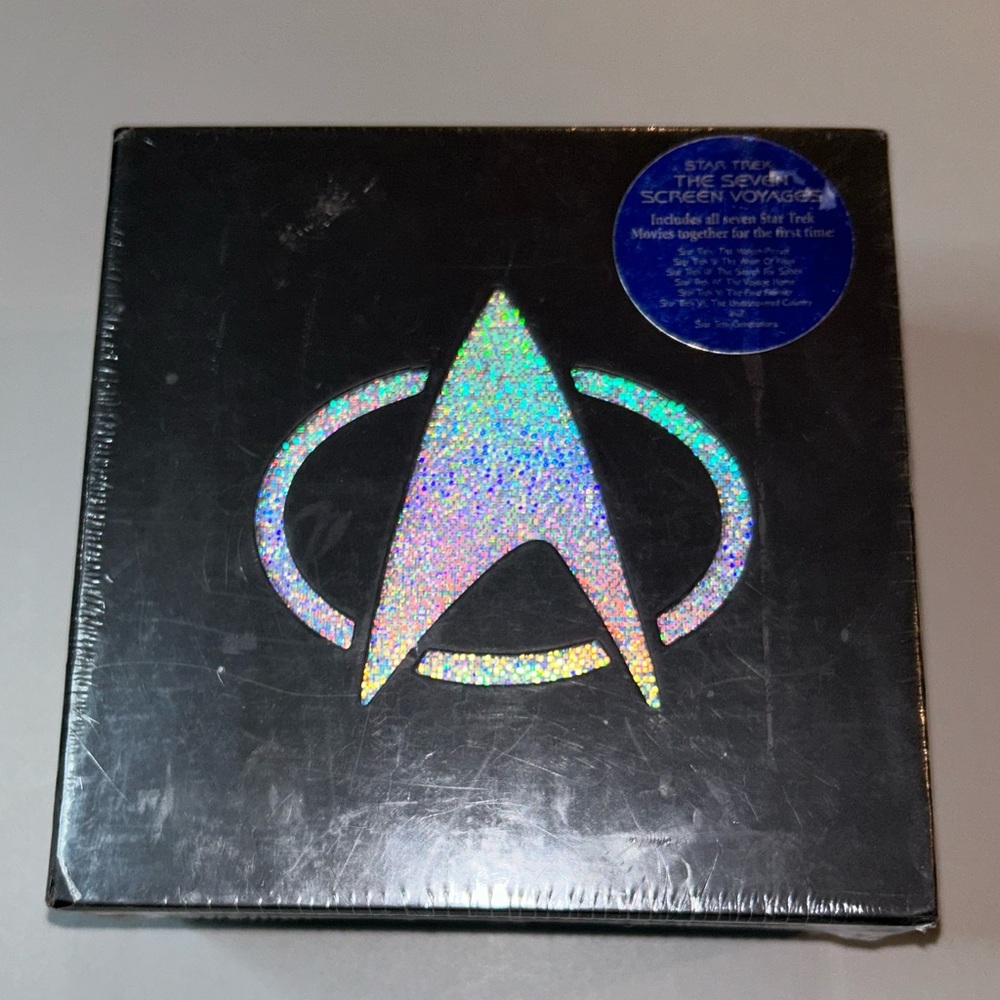 Star Trek - The Seven Screen Voyages (VHS, 1996, 7-Tape Set) New Paramount